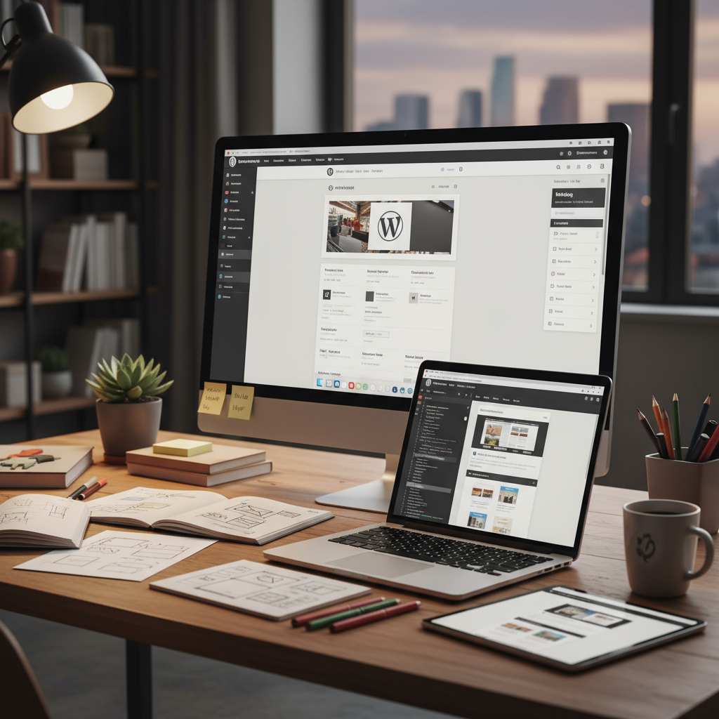 Wordpress ile web tasarım  görsel 2